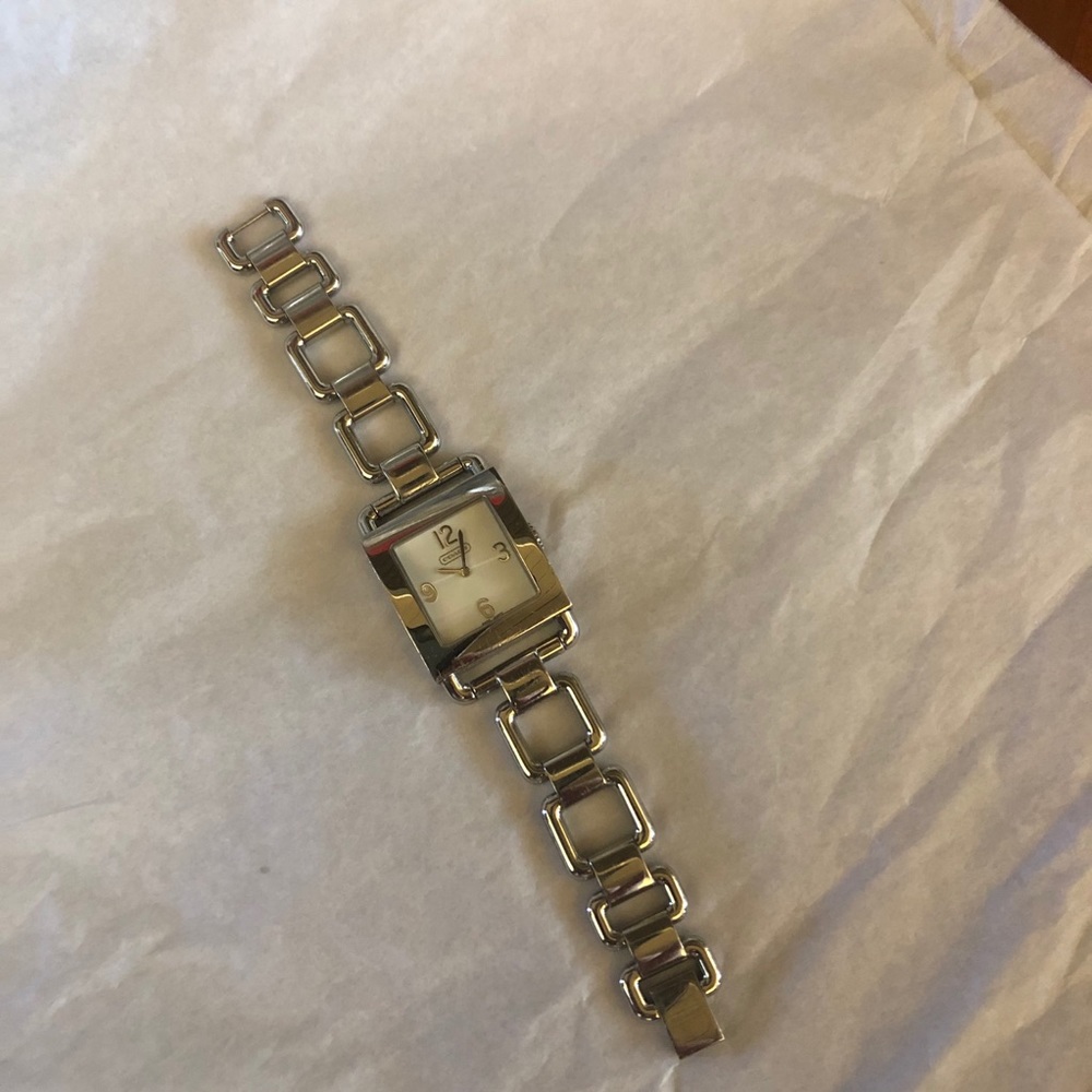COACH WATCH STAINLESS STEEL BAND